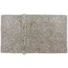Image de Tapis lavable en laine gris 80x140