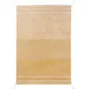 Image de Tapis lavable en coton jaune 80x140