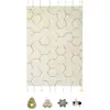 Image de Tapis de jeu pollinisation en coton naturel 90 x 130 cm