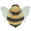 Image de Tapis lavable bee en coton golden 115 x 150 cm