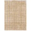 Image de Tapis en laine lavable mosaïque ambre - 230 x 300 cm