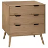 Image de Commode 3 tiroirs, fabriqué en bois de pin massif