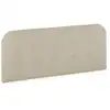 Image de Tête de lit tapissée 150x60 cm couleur beige, 8 cm d'épaisseur