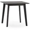 Image de Table à manger 80x80 cm Couleur Noir