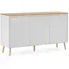 Image de Buffet 3 portes couleur Blanc