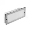 Image de Applique LED Acier inoxydable Gris 23x7x10 CM