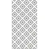 Image de Tapis vinyle carrés gris 60x250cm