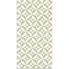 Image de Tapis vinyle forme géométrique vert pastel 60x200cm