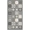 Image de Tapis vinyle carreaux ciments gris 60x110cm