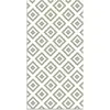 Image de Tapis vinyle carrés verts 80x150cm