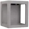 Image de Applique d'extérieur LED en ciment gris