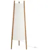 Image de Lampadaire design en bois blanc