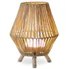 Image de Lampe à poser sans fil extérieure rechargeable avec télécomman beige