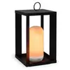 Image de Lampe d'extérieur sans fils ampoule rechargeable métal h30cm noir
