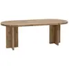 Image de Table à manger ovale en bois de sapin vieilli 180x75cm