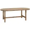 Image de Table de salle à manger en bois de sapin vieilli 200x75cm