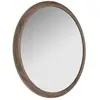 Image de Miroir avec cadre effet bois noyer