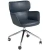 Image de Chaise de bureau pivotante bleue