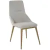 Image de Chaise en tissu gris clair