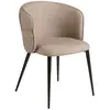 Image de Chaise en tissu marron