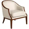 Image de Fauteuil en cuir sable