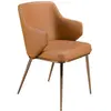 Image de Chaise en similicuir marron