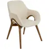 Image de Chaise en tissu beige