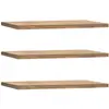 Image de Ensemble 3 étagères flottantes en bois de sapin vieilli 140x3,2cm