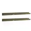 Image de Pack 2 étagères flottantes en bois de pin vert 50x7cm