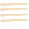 Image de Pack 4 étagères flottantes en bois de pin naturel 50x7cm