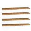 Image de Pack 4 étagères flottantes en bois de pin vieilli 50x7cm