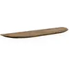 Image de Étagère arrondie en bois de sapin flottant vieilli 80x3,2cm