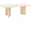 Image de Table basse en bois de sapin en naturel 120x50cm