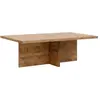 Image de Table basse en bois de sapin vieilli 120x40cm