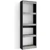 Image de Bibliothèque effet bois ciment 60x186x25cm