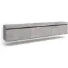 Image de Meuble tv effet bois ciment 240x35x45cm suspendu