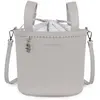 Image de Sac à langer sac poussette gris 34x30 cm