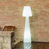Image de Lampadaire d'extérieur h110cm blanc froid avec câble blanc