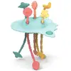 Image de Jouet d'éveil silicone fusée sensorielle turquoise