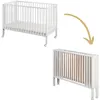 Image de Lit d'appoint pliable Jori White (120 x 60 cm)