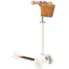 Image de Trottinette 3 roues avec panier crème pour enfant