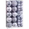 Image de Set de 50 boules de noël argent