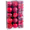 Image de Set de 50 boules de noël rouge