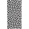 Image de Tapis vinyle motif pavée gris 80x150cm