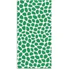 Image de Tapis vinyle motif pavée vert 40x80cm