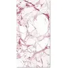 Image de Tapis vinyle marbre blanc et rose 160x230cm