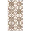 Image de Tapis vinyle carreaux ciments cordoue brun 140x200cm