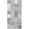 Image de Tapis vinyle carreaux ciments jaen gris 80x250cm
