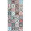 Image de Tapis vinyle carreaux ciments nijar multicolore 300x200cm