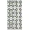 Image de Tapis vinyle carreaux ciments salamanque vert 120x160cm